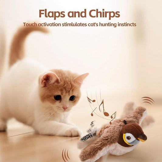Flapping Cat Toy Rechargeable, & Fun for Cats Reviews⭐️⭐️⭐️⭐️⭐️